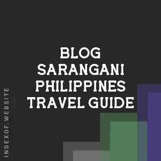 Sarangani Travel Guide 2026: Gumasa Beach, Pangi River Tubing & February 2026 Updates | Logo - Indexof